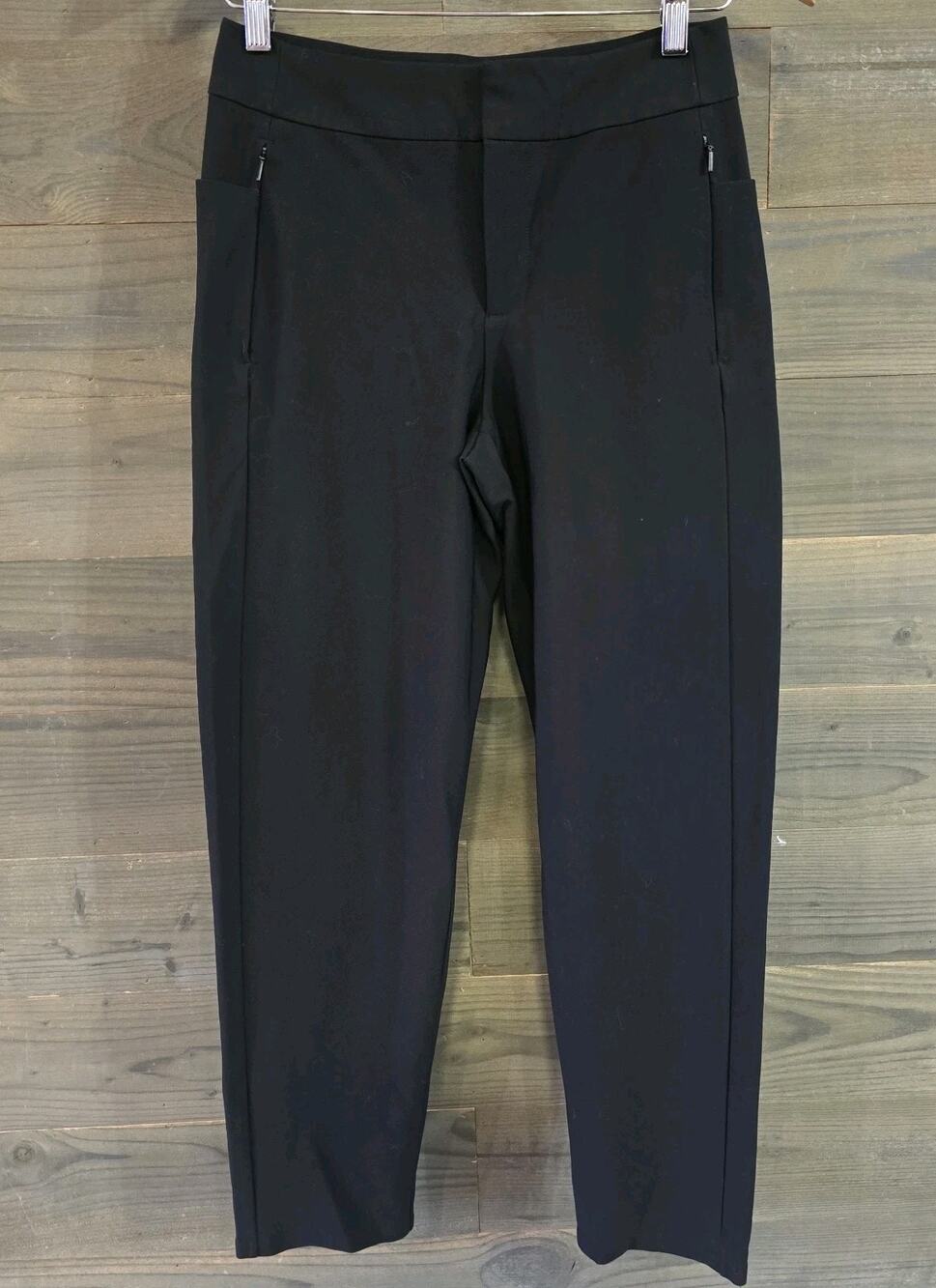 Athleta Stellar Skinny Trouser Pants Women's Size 4 Black Stretch Career Ankle